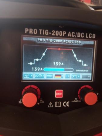 AC/DC TIG 200amp